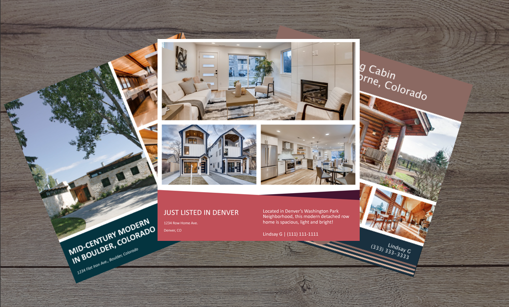 Digital Listing Templates