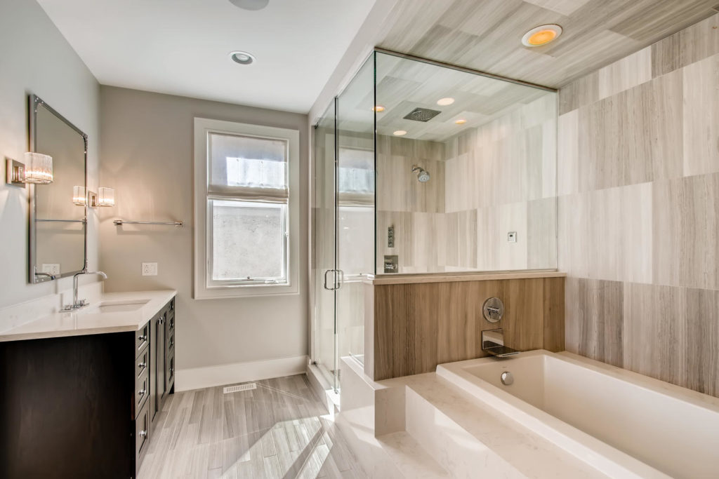 bathroom in home