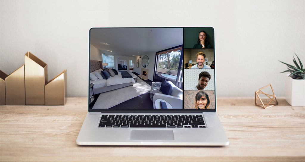 Open house on a computer - virtual tours