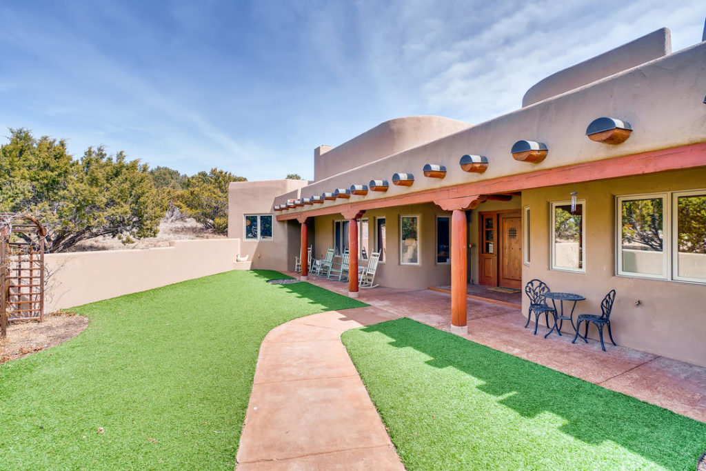 Front courtyard