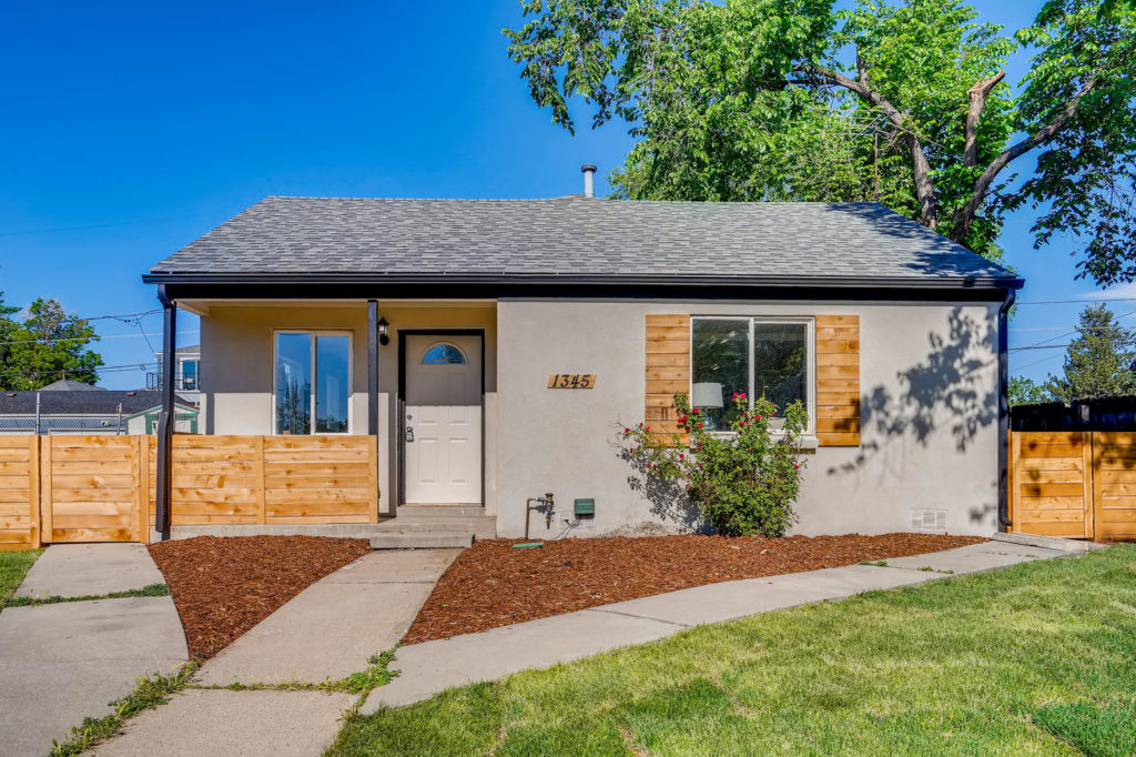 Cute Denver bungalow with wood shutters