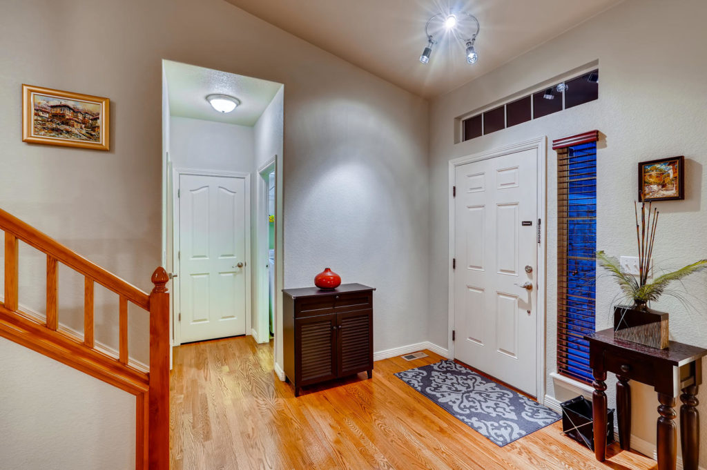 Foyer with stairway