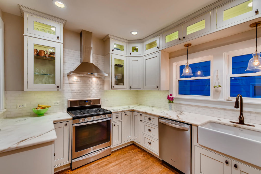 Kitchen in Denver bungalow