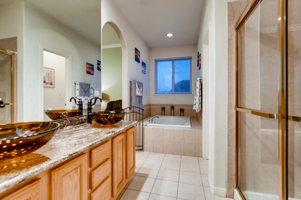Master bathroom