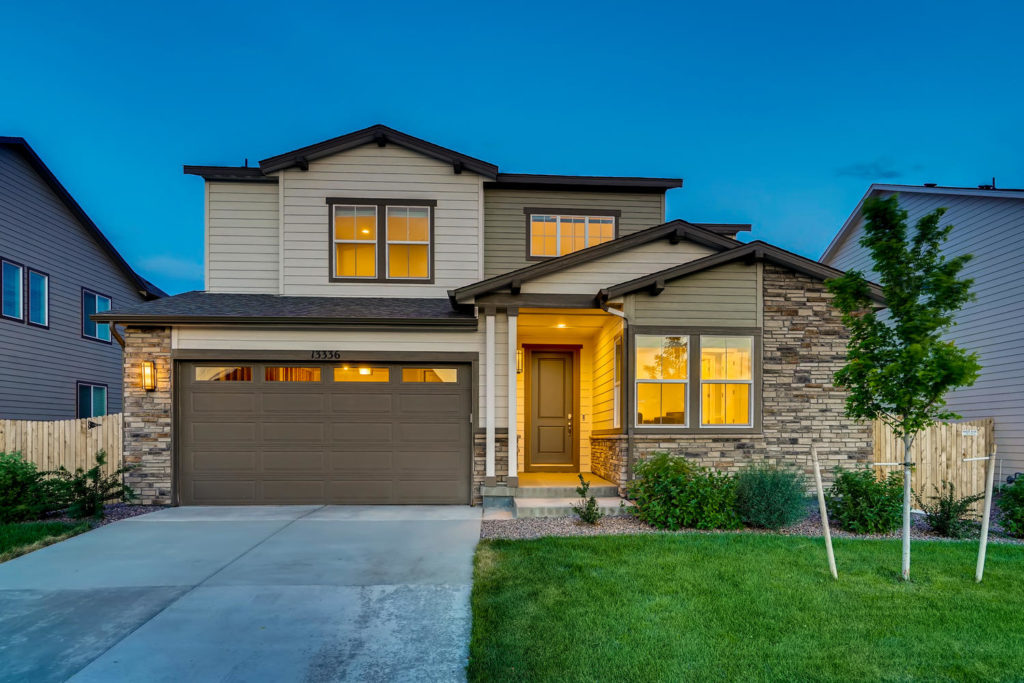 Modern home exterior