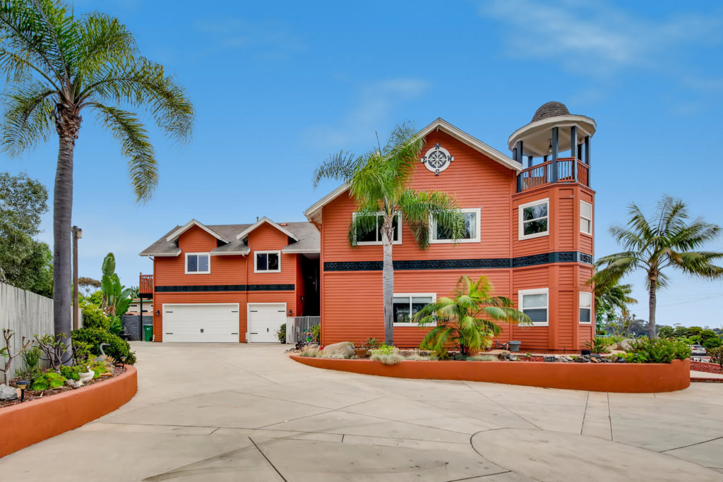 Exterior backyard