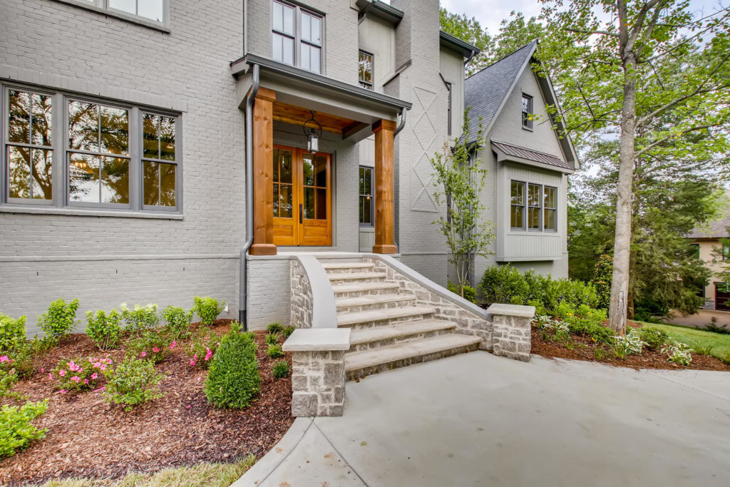 Nashville real estate photography - grey home