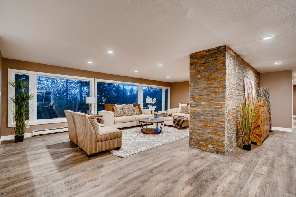 Denver real estate photography - living room