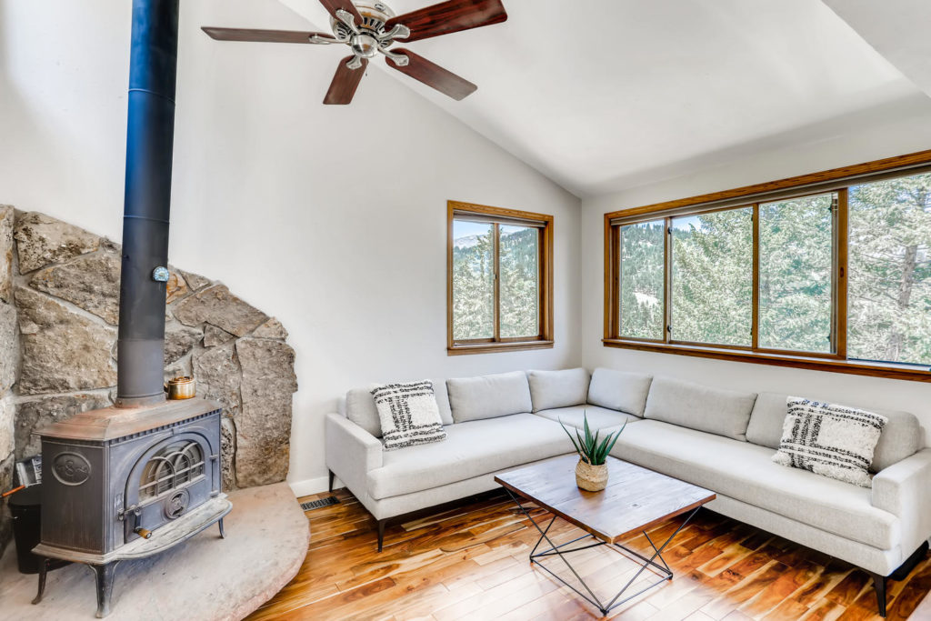 real estate photography - living room boulder