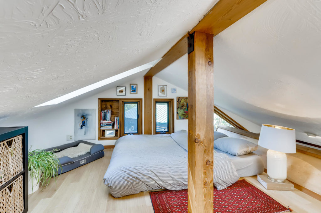 bedroom loft - real estate photography