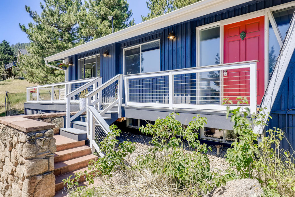 real estate photography - boulder mid-century modern