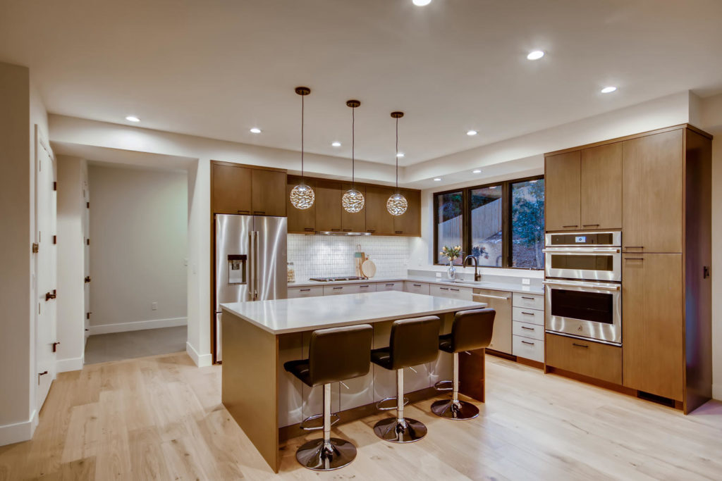 real estate photography - kitchen in boulder