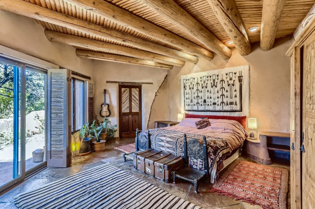 A unique room in a home in Santa Fe