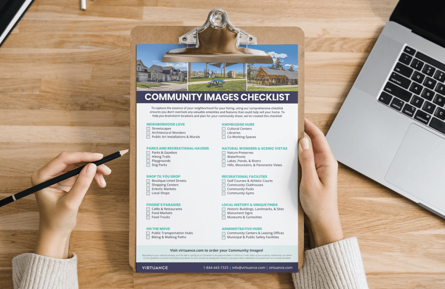 Community Images Checklist - Real Estate Photography and Virtual Tours ...