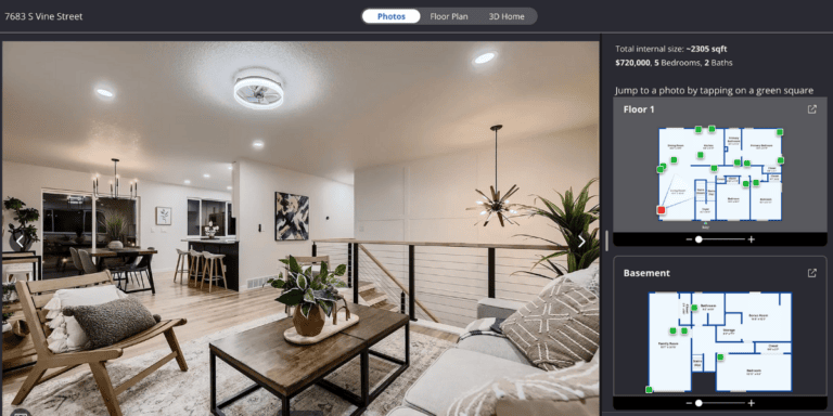 The Power of Zillow 3D Home® Tours with Interactive Floor Plans - Real ...